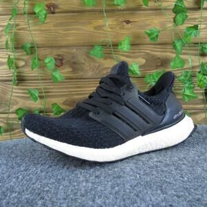 adidas Women's Ultra Boost Sneaker Black Fabric Sz 5.5‎ Medium Gently Used 2025